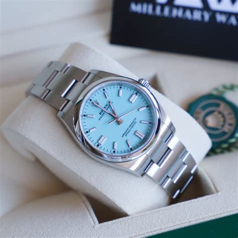 Rolex Oyster perpetual turquoise